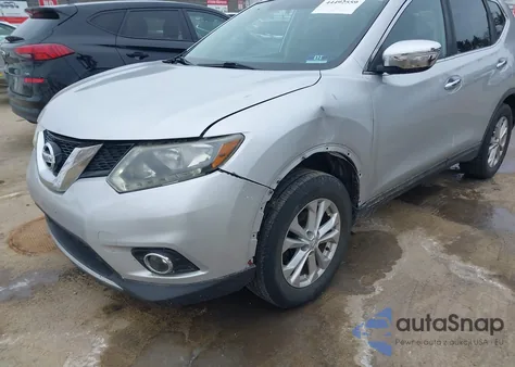 2015 Nissan Rogue Sv from USA, damaged, VIN KNMAT2MV1FP521094